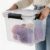 19 Quart Waterproof Clear Storage Bin with Lid and Gasket Seal
