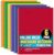 1InTheOffice 1 Subject Spiral Notebook, College Ruled Spiral Notebook, 8″ x 10.5″ Assorted Colors, 70 Sheets, 6/Pack