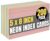 1InTheOffice Index Cards 5 x 8 Ruled Colored, Assorted 200/Pack