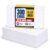 1InTheOffice Index Cards 5×8 Ruled, White Ruled Index Cards, 5″ x 8″ 100/Pack, 3 Pack