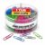 1InTheOffice Jumbo Paper Clips, Non-Skid, Vinyl Coated, Assorted Colors, 500/Pack, 1 Pack