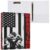 1 Pack 3 D-Rings 1.5 in Binder PVC Hardcover A4 Document Organizer