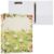1 Pack 3 D-Rings 1.5 in Binder PVC Hardcover A4 Document Organizer