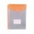 1 Pack A4 File Folder with Snap Button, 11-Hole Binder Pocket for Loose Documents, PP Plastic Organizer for Office and Home Filing