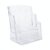 1 Pack Clear Acrylic Document Display Rack, Desktop Brochure Holder for Office Desk Organization and File Sorting