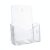 1 Pack Clear Acrylic Document Display Rack, Desktop Brochure Holder for Office Desk Organization and File Sorting