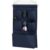 1 Pack Cotton Over-the-Door Organizer, Soft Hanging Storage Bag for Accessories and Essentials, 13 x 3.3 Inches