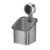 1 Pack Suction Cup Shower Caddy, Drill-Free Wall Mount Storage Box for Bathroom Essentials, PP Plastic Organizer with Drainage