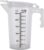 1Pc 250ML Plastic Measuring Cup with Handle, Pool Chemical Measuring Cup, Plastic Measuring Pitcher for Liquid Mixing, Pouring, Lawn Care, Pet Food, Motor Oil, Laboratory and More