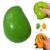 1PCS Crunchy Mango Squishy – Heat Activated Color Changing Mango Fidget Toy