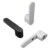 1pcs Indoor Magnetic Suction Silent Ecological Door Lock Wooden Door Bedroom Room Door Lock Modern Door Handle(Have a Key-2)