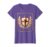 1st Grade Glue Stick Construction Paper Art T-Shirt, Women, Purple Heather, Small