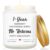 1 Year Anniversary Candle Gifts – Handmade Lavender Scented Candle 7oz