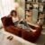 2-in-1 Bean Bag Chair with Ottoman, Memory Foam Lounge Sofa for Adults