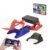 2-in-1 Football & Battle Robot Car Kit, ESP32 APP-Remote Control Battlebolt Car Fighting Robot Toy for Kids Wireless Gameplay Robotics STEM Science Kit Birthday Gift for Boys Girls Age 8+ (One Kit)