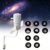 2-in-1 Galaxy Projector Night Light, Plug and Play HD Dynamic Ocean Star