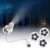 2-in-1 Galaxy Projector Night Light Plug and Play HD Star Projector