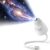 2-in-1 Galaxy Projector Night Light, Plug and Play HD Star Projector (24 Projection Films)