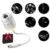 2-in-1 Galaxy Projector Night Light,USB Powered Star Projector with Adjustable Brightness,HD Smart Dynamic 5D Holographic Star Projector for Bedroom