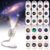2-in-1 Galaxy Projector Night Light,USB Star Projector with Adjustable Brightness, Mini LED Projection Lamp for Bedroom Ceiling Wall Room Decor(24Projection Films)