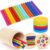 2-in-1 Montessori Wooden Coin Drop & Sorting Travel Toy for Preschool