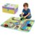 2-in-1 Toy Storage Box and Play Mat for Hot Wheels & Matchbox Cars