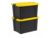 2-Pack 19-Gallon Opaque Plastic Storage Bins with Lids and Wheels, Heavy Duty Stackable Utility Totes for Garage, Basement, Workshop – Drip Resistant, Secure Latches, Side Grip Handles