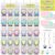 [2-Pack] Classroom Headphone Storage Organizer – 30 Pockets Over The Door Hanging Chart | Durable Headset Holder for Teachers | Clear PVC Pockets | School Supplies & Cell Phone/Calculator Storage