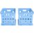 2-Pack File Crate – Stackable Storage Bin for Hanging Files