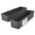 2-Pack Flexible Plastic Drawer Organizer Trays, Gray