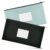 2-Pack PU Leather Deposit Bags with Zipper, Cash Pouches for Money Coins Bills Tools 11.5 x 6.2 Inch