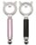 2-Pack Ring-Shaped Cat Eye Magnet for Nails, Manicure Art