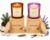 2-Pack Scented Soy Candles 14 oz – Fir & Coconut + Lavender, Fir & Vanilla (Forest Cream + Lavender Forest) – Hand-Poured – Woody Floral Aromatherapy – 60Hr Burn – Gift for Women