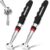 2-Pack Telescoping Magnetic Pickup Tool, 40 lb Pull Force, 30-Inch Extendable Magnetic Grabber Stick with Non-Slip Handle for Automotive Repair, Garage and Retrieving Screws, Nuts, Bolts and Nails