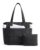 2-Piece Puffy Quilted Tote Set for Women, Lightweight Shoulder Bag