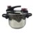 2-speed Adjustment Rotary Switch Pressure Cooker Manual Exhaust 6L Stainless Steel