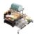 2-Tier Expandable Dish Drying Rack with Drainboard for Kitchen Counter