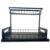 2-Tier Metal Under Sink Organizer, Black, Cabinet Storage Rack for Kitchen and Bathroom