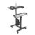 2-Tier Tool Tray Cart, Adjustable Rolling Cart for Studio & Salon