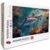 2000 Pieces Jigsaw Puzzle for Adults Dolphin, Sea Wooden Puzzles with Box, Letter on Back, Challenging Funny Games Crafts for Adults Kits, Fun Games for the Whole, (39x28in), O-3887