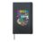 2000’s Girl vintage two-thousands retro 00s Hardcover Journal, Black