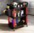 200 LBS Capacity Rolling Carts with Wheels, Portable Roller Cart Tool