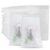 200 Pack 4″x 6″ Small Bubble Wrap Pouches, Clear Double Walled Bubble Wrap Pouches for Packing, Thickening Bubble Cushioning Bags for Moving, Shipping, Storage