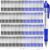 200 Pack Retractable Ballpoint Pens, 1.0 mm Click Pens, Black and Blue Ink