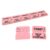 200 Pairs Raffle Tickets, 50/50 Double Ticket Coupons for Lottery, Events, Class Reward, Events (Pink, 200 Pairs)