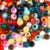200PCS 12MM Plastic Acrylic Pony Beads Large Hole Hair Beads Keychain Bead