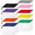 200 Pcs A4 Mesh Zipper Pouch Bulk Waterproof Mesh Zipper Organizer Plastic File Folder Case for School Office Supplies Document Board Games Puzzle(Multicolor)