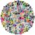 200Pcs Alphabet Stickers Waterproof Vinyl Decals for Scrapbooks, Notebook, Classroom Decor, Door, Mailbox, Water Bottle, Laptop, Letters A-Z and Number Stickers 0-9