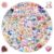 200 Pcs Cute Aesthetic Stickers Watercolor Coquette Sticker Fruit Aesthetic Vinyl Waterproof Stickers for Water Bottles Laptop Computer Skateboard Luggage
