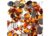 200pcs John Bead 8x10mm Orange Acrylic Oval Flat Back Rhinestones – Crystal Faceted Gems for Crafts, Nail Art, Jewelry, Scrapbooking & DIY Decorations
